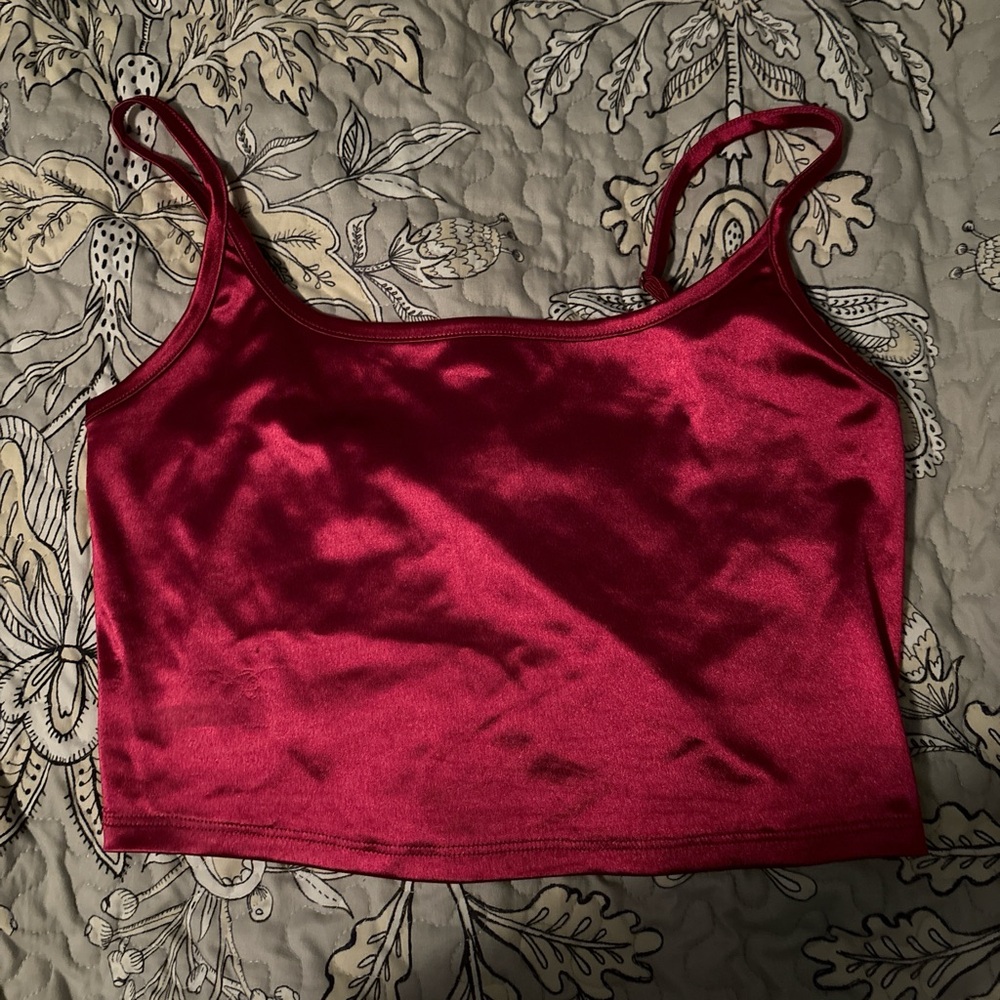 Medium Wild Fable hot pink crop top🩷